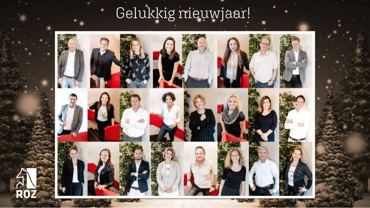 Team ROZ kerstgroet